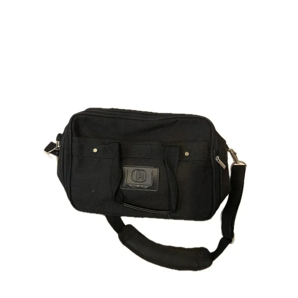 Kenneth Cole Reaction Black Carry On Travel Bag 16x10x8